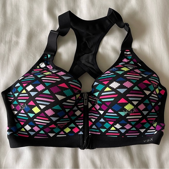 VSX Victoria’s Secret Sport Multi Colored Ultimate Sports Bra (size 34C) - Picture 1 of 5